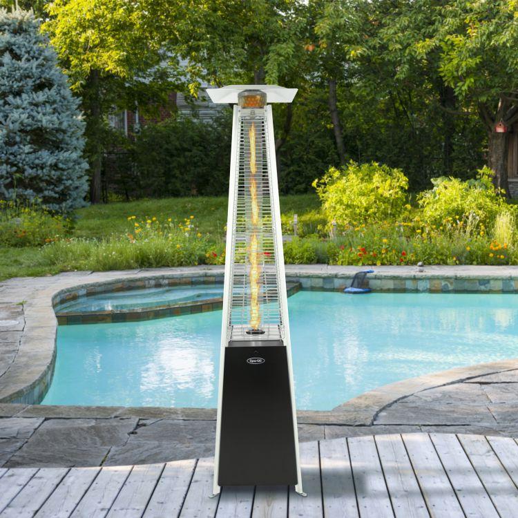 Dyna-Glo 42,000 BTU Black Pyramid Flame Patio Heater - DGPH301BL thumbnail 3