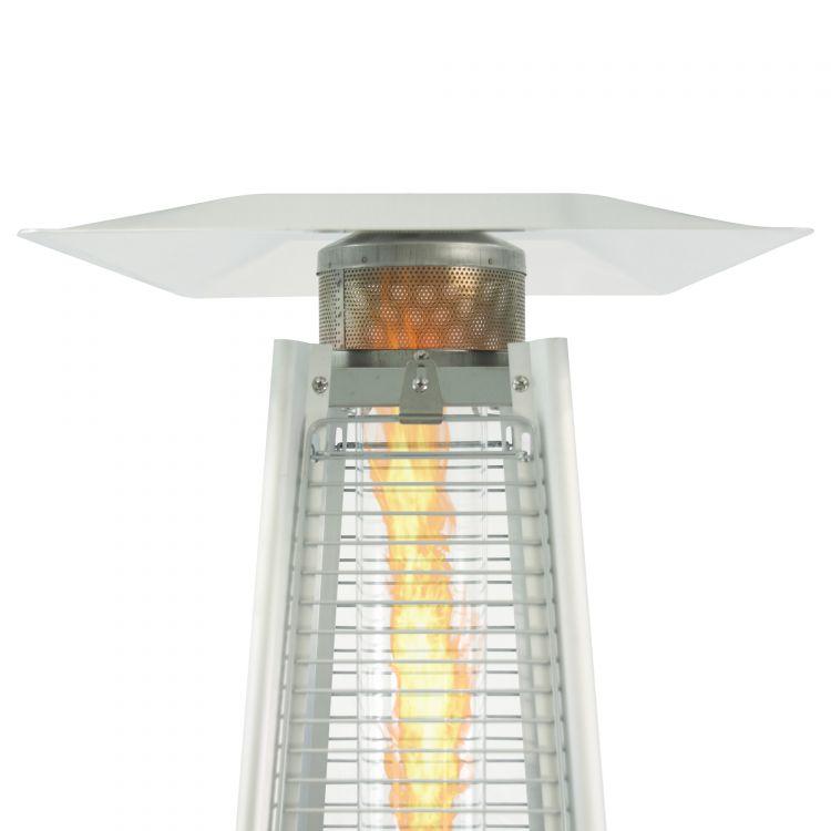 Dyna-Glo 42,000 BTU Stainless Steel Pyramid Flame Patio Heater - DGPH302SS thumbnail 4