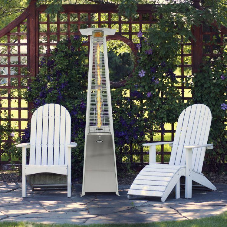 Dyna-Glo 42,000 BTU Stainless Steel Pyramid Flame Patio Heater - DGPH302SS thumbnail 6