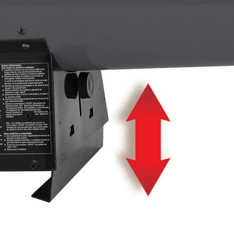 Dyna-Glo Delux 150K BTU Natural Gas Forced Air Heater - RMC-FA150NGDGD thumbnail 4