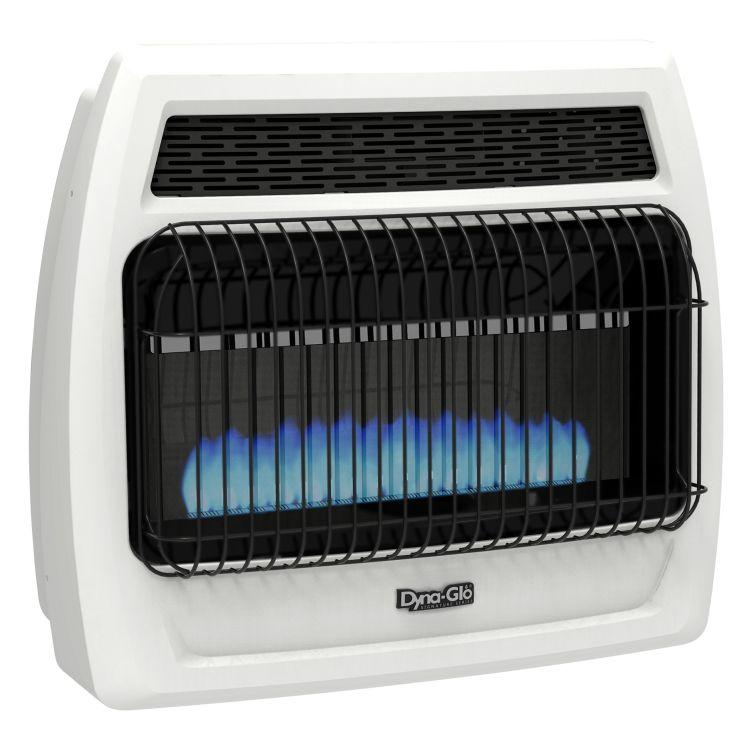 Dyna-Glo 30K BTU LP Blue Flame Vent Free T-stat Wall Heater - BFSS30LPT-4P