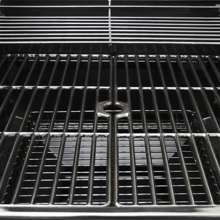 Heavy-duty porcelain enameled cast-iron cooking grates for the Dyna-Glo Dual Fuel Grill - DGB730SNB-D-KIT