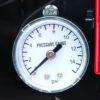 Dyna-Glo Delux KFA180DGD 140K or 180K BTU Kerosene Forced Air Heater - pressure gauge
